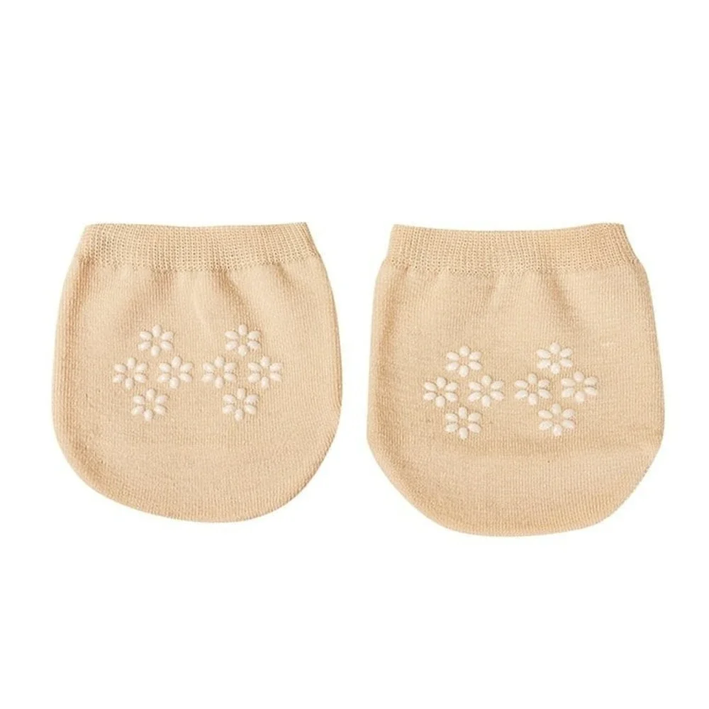 YKZZUP No-Show Socks Womens One Size Black Tan Non‎ Slip Liner 6 Pairs Daisy